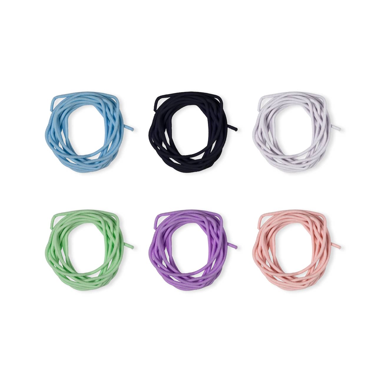 Pastel Elastic Cords by Creatology&#x2122;, 6ct.